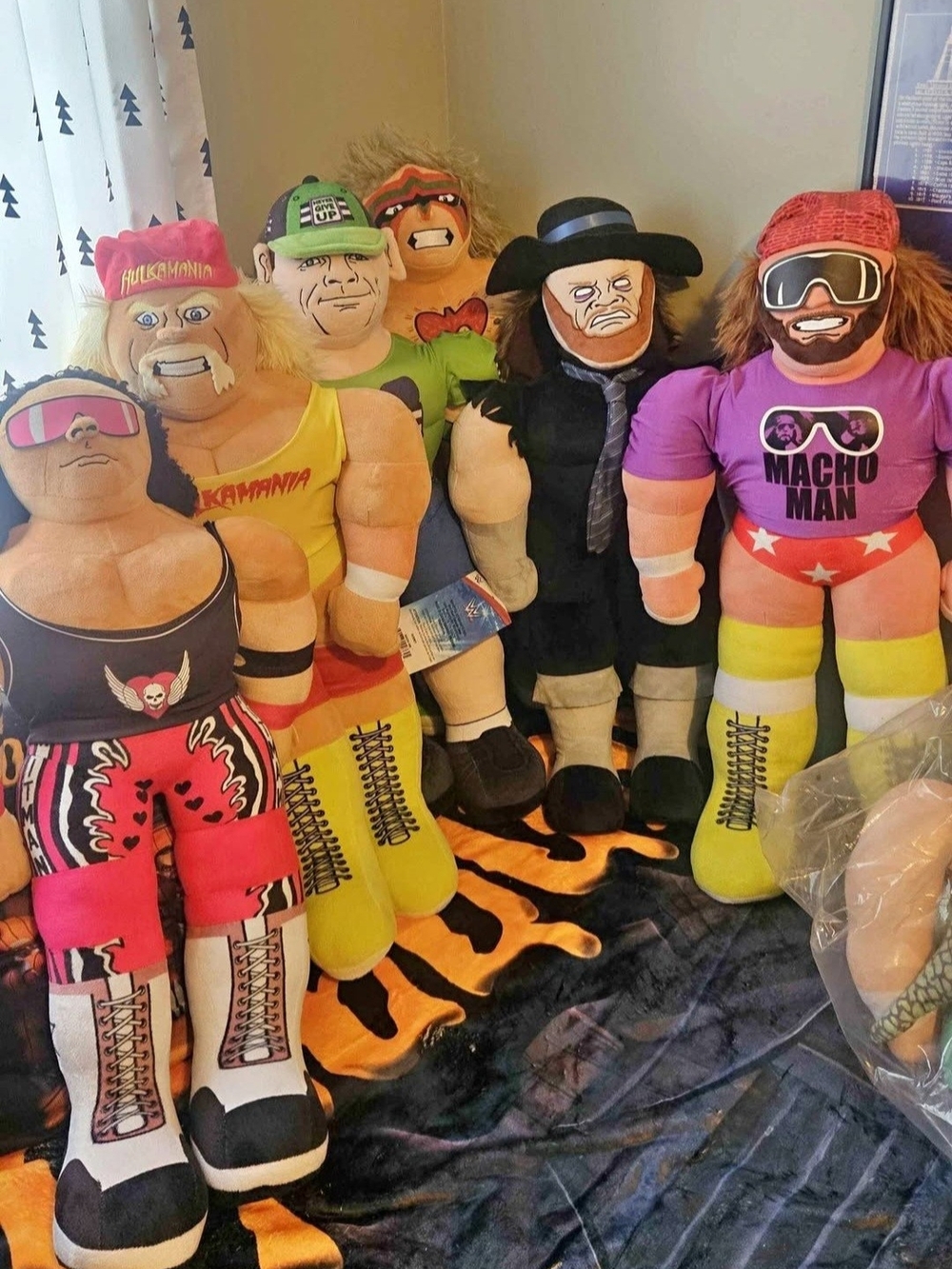WWE Plush Wrestlers